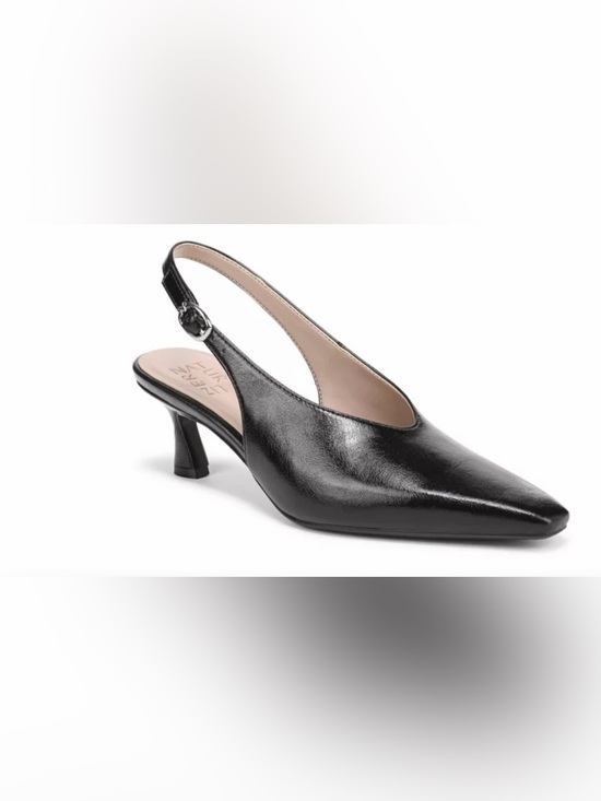 Naturalizer Shoes - Naturalizer Embry Slingback Heels Black Size 7.5